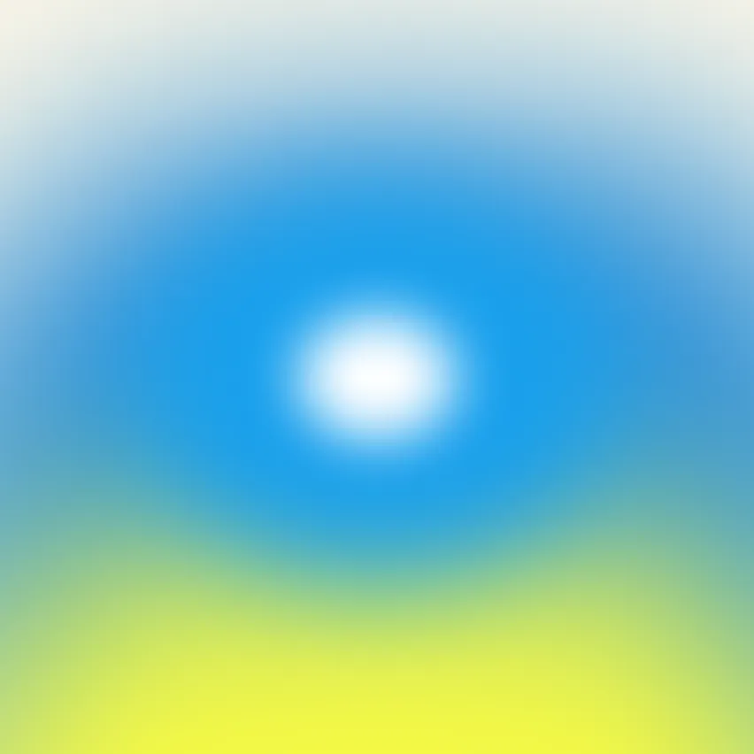 An illustration of a vibrant halo.