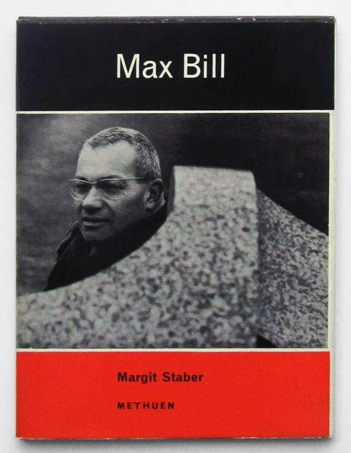 A photograph of the cover of a book: Max Bill