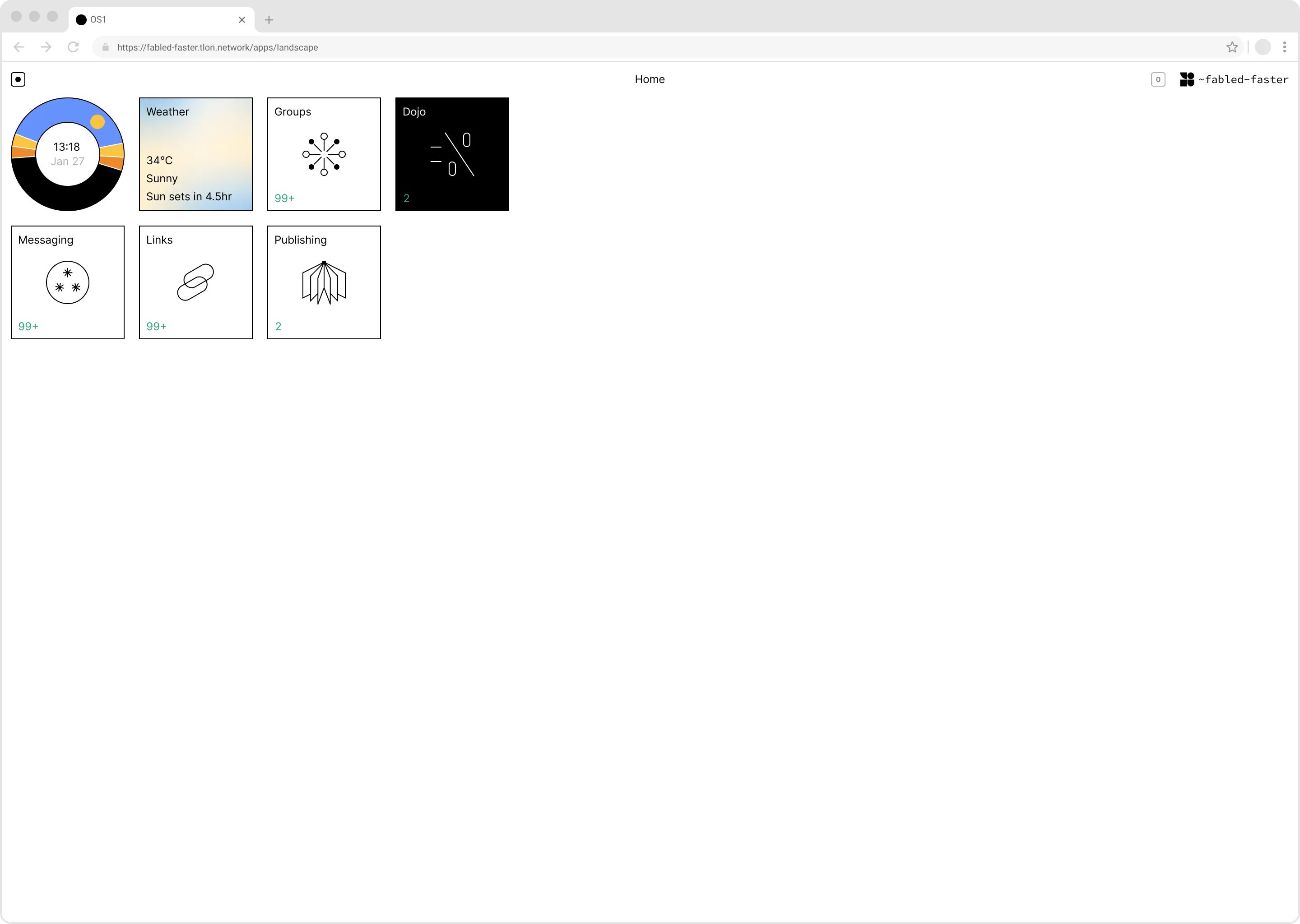 A screenshot of 'OS 1'