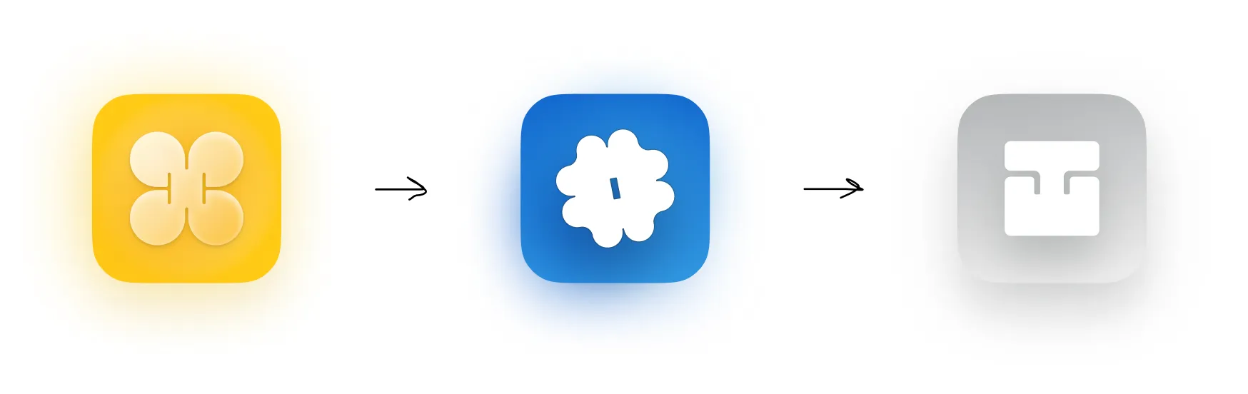 Tlon App Icon Iterations (with Romina Malta)